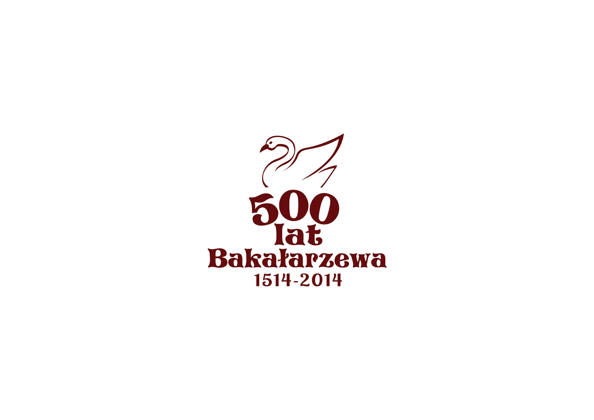 Logo 500 lat bakałarzewa 1514-2014
