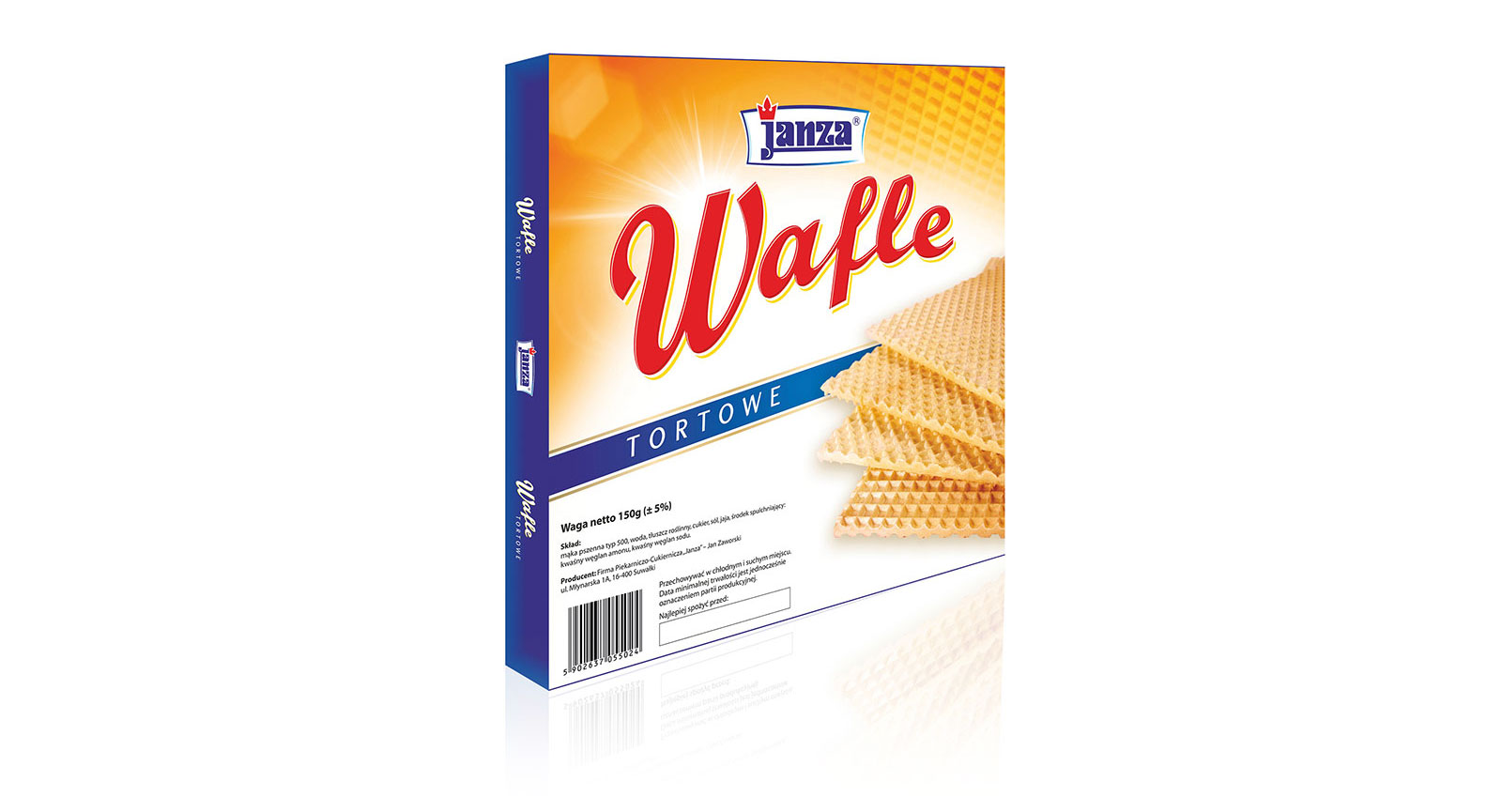 opakowanie na wafle Janza