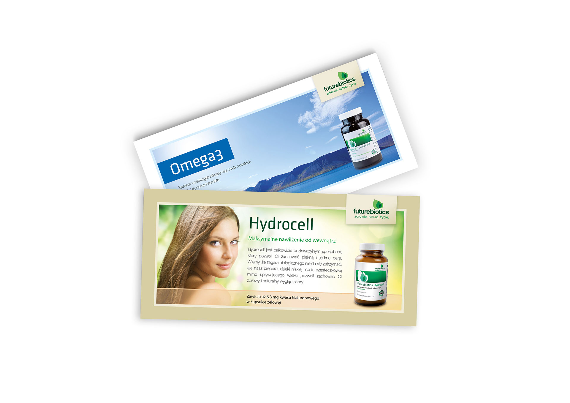 ulotki futurebiotics, hydrocell, omega3