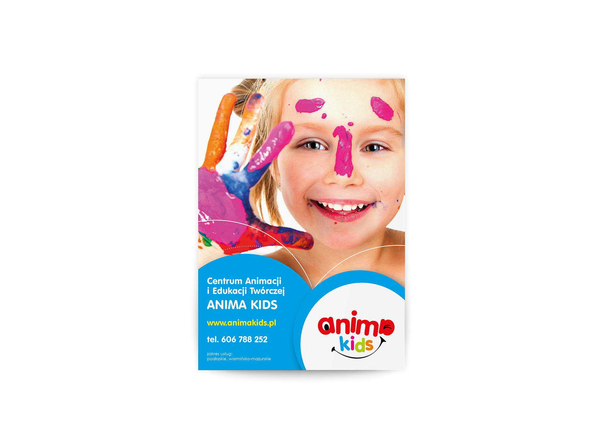 plakaty, ulotki Centrum Animacji Twórczej ANIMA KIDS