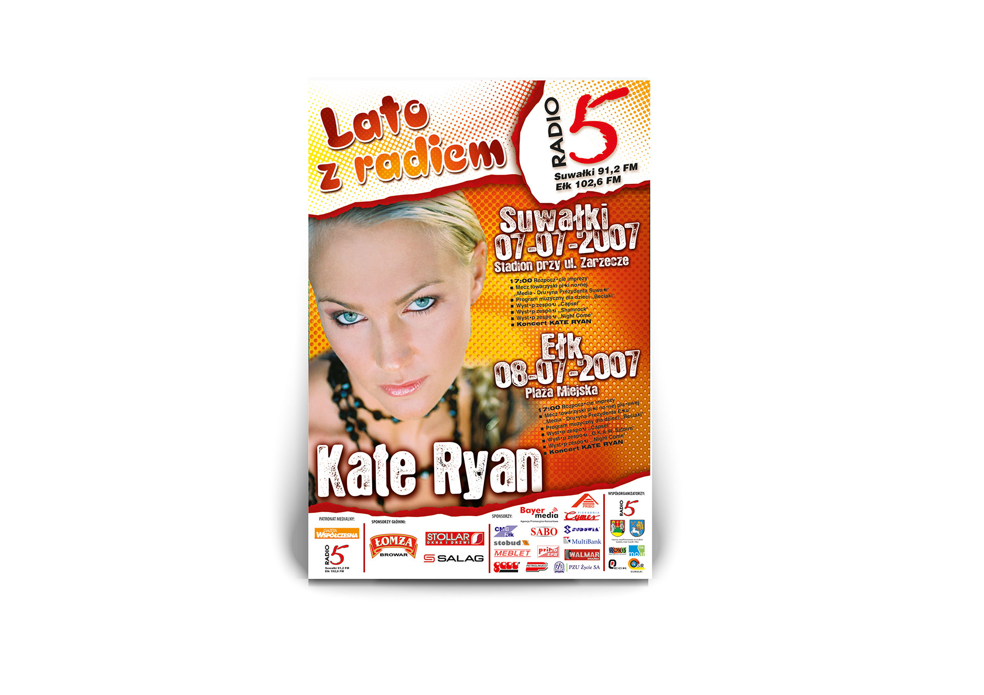 Plakat lata z radiem 5 2007